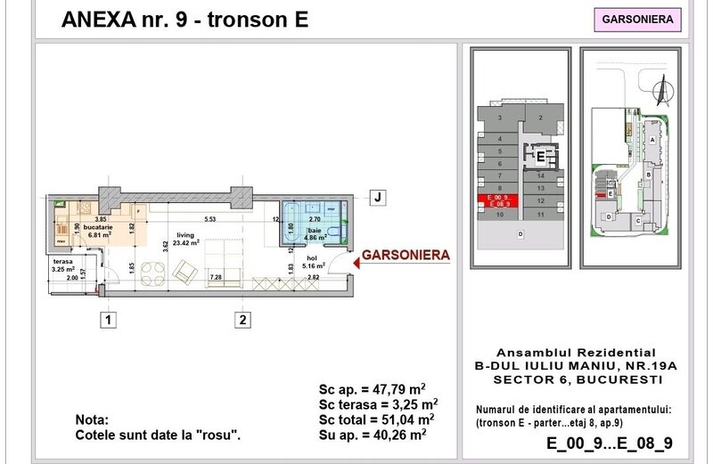 Militari, garsoniera 43 mp, Smart Residence Lujerului, TVA inclus, et. 3.